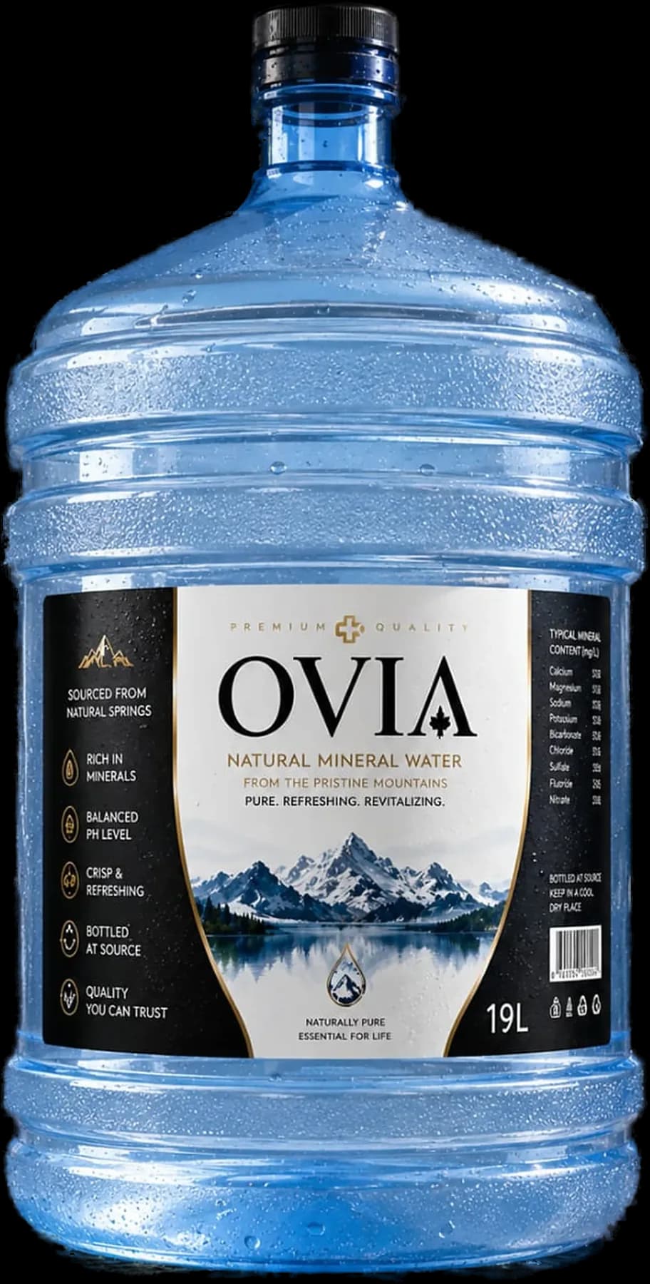 OVIA 19L bottle